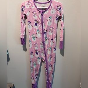 Little Sleepies Pink Snow Much Fun 18-24 months Zippie